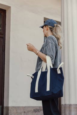 BEAU AWARE™ strandtas van 400gsm gerecycled canvas