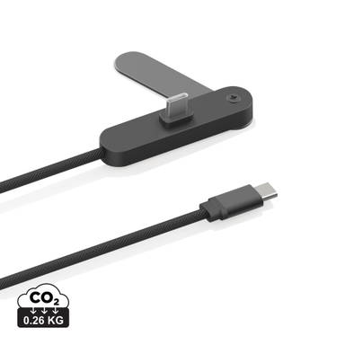 Aluvia RCS 65W PD-kabel met verstelbare telefoonstandaard
