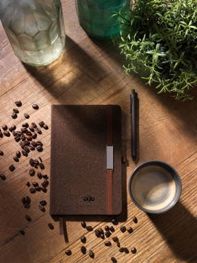 Clifton Coffee Grounds A5 Notebook notitieboek