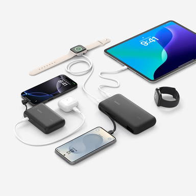 Belkin BoostCharge PowerBank 20K Integrated Cable