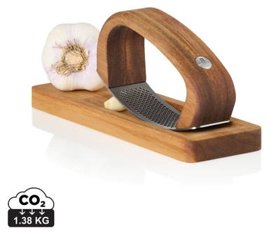 AdHoc RoccaAlio Knoflookpers met snijplank