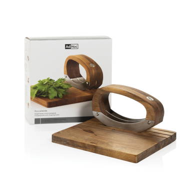 AdHoc RoccaVerde hakmes met snijplank