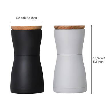 AdHoc Twin zout- en pepermolen set