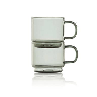 AdHoc Impact espressokopjes 70 ml, set van 2 stuks