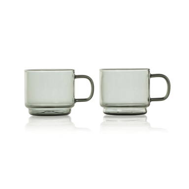 AdHoc Impact espressokopjes 70 ml, set van 2 stuks