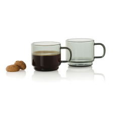 AdHoc Impact espressokopjes 70 ml, set van 2 stuks