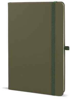 A5 notitieboekje met penlus - Dried Green