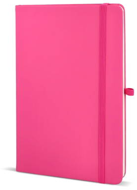 A5 notitieboekje met penlus - Roze
