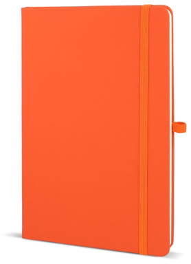 A5 notitieboekje met penlus - Oranje