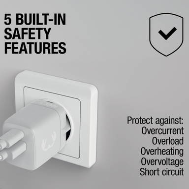 Fresh 'n Rebel 30W Snellader GaN USB-C &amp; USB-A