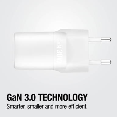 Fresh 'n Rebel 30W Snellader GaN USB-C &amp; USB-A