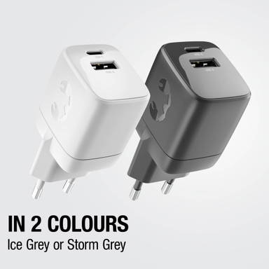 Fresh 'n Rebel 30W Snellader GaN USB-C &amp; USB-A