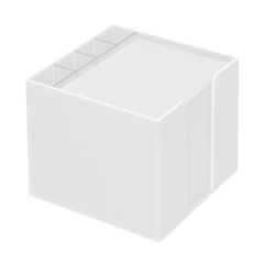 Memobox mit Organizer 105 x 105 x 90 mm