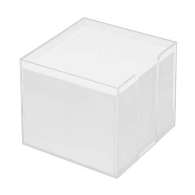 Memobox 105 x 105 x 90 mm - Glasklar