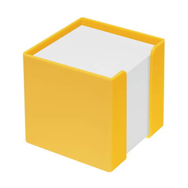 Memobox 10 x 10 x 10 cm - Yellow