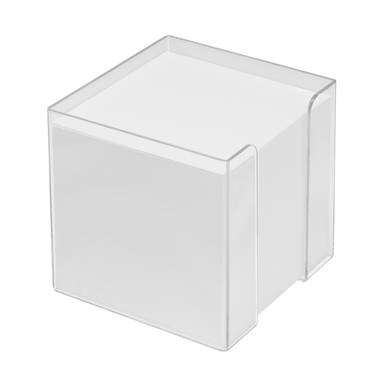 Memobox 10 x 10 x 10 cm - Crystal clear