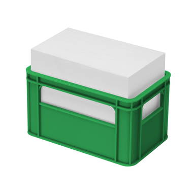 Memobox crate 110 x 68 x 72 mm - Green