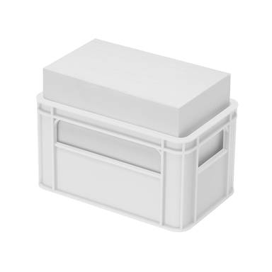 Memobox crate 110 x 68 x 72 mm - White