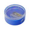 Blauw, glashelder