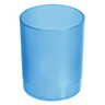 Matglas blauw