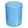 Verre dépoli bleu