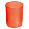 Verre dépoli rouge