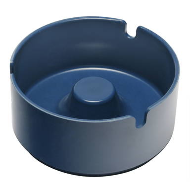 Stackable ashtray 100 x 45 mm - Blue