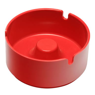 Stackable ashtray 100 x 45 mm - Red