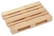 Houten onderzetter pallet - Beige