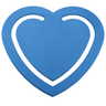 Gerecycled blauw
