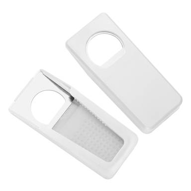 Flesopener met sluiting - Wit