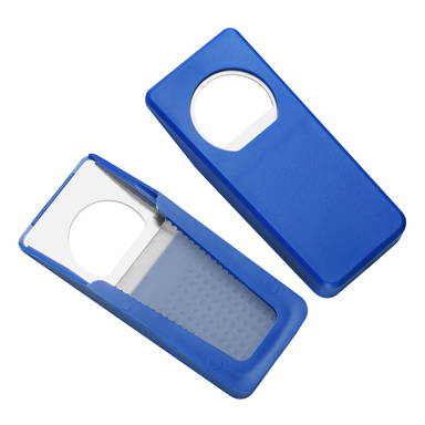 Flesopener met sluiting - Blauw