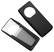 Flesopener met sluiting - Zwart