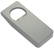 Gerecycelde flesopener met sluiting - Gerecycled grijs