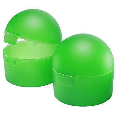 Appelbox 90 x 95 mm - Matglas groen