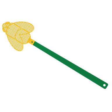 Vliegenmepper Brummi - Groen, geel
