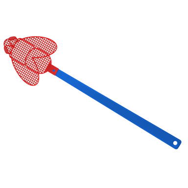 Vliegenmepper Brummi - Blauw, rood