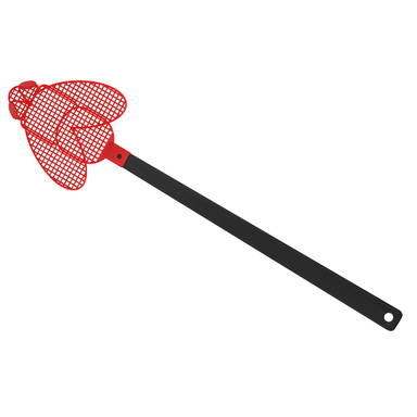Vliegenmepper Brummi - Zwart, rood