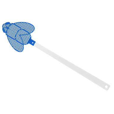 Vliegenmepper Brummi - Wit, blauw