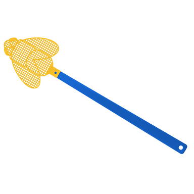 Vliegenmepper Brummi - Blauw, geel