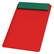 Kunststof A4 klembord - Rood, groen