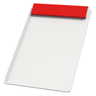 White, red