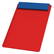Kunststof A4 klembord - Rood, blauw