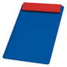 Blue, red