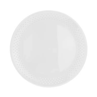 Frisbee mit extra Grip 23,5 cm - Weiß