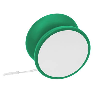 Jojo met stalen kern 60 mm - Groen, wit