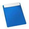 Blue, white