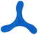 Design boemerang  - Blauw