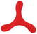 Design boemerang  - Rood
