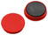Ronde magneet 30 mm - Rood